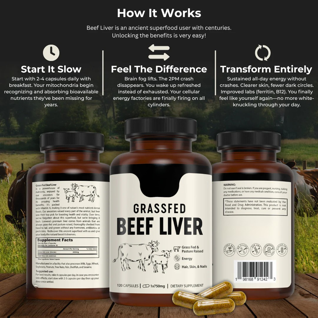 Beef Liver Energy Capsules