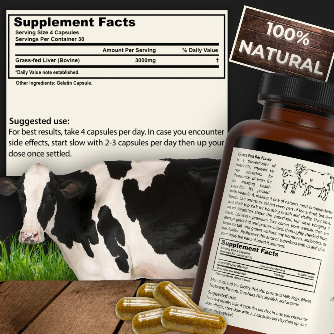 Beef Liver Energy Capsules